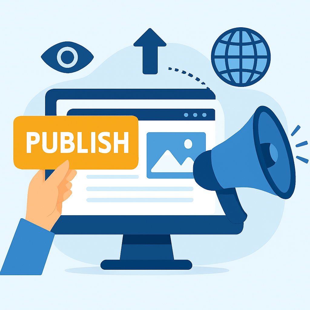 how to build a website for free — Publishing and Getting Your Website Seen
