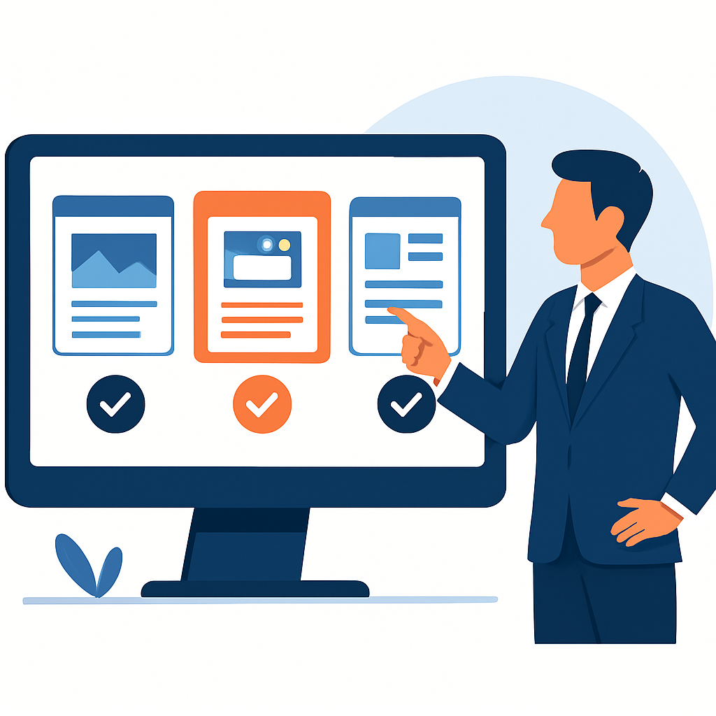 how to create a website for small business — Step 2: Choose the Right Website Builder for Your Business