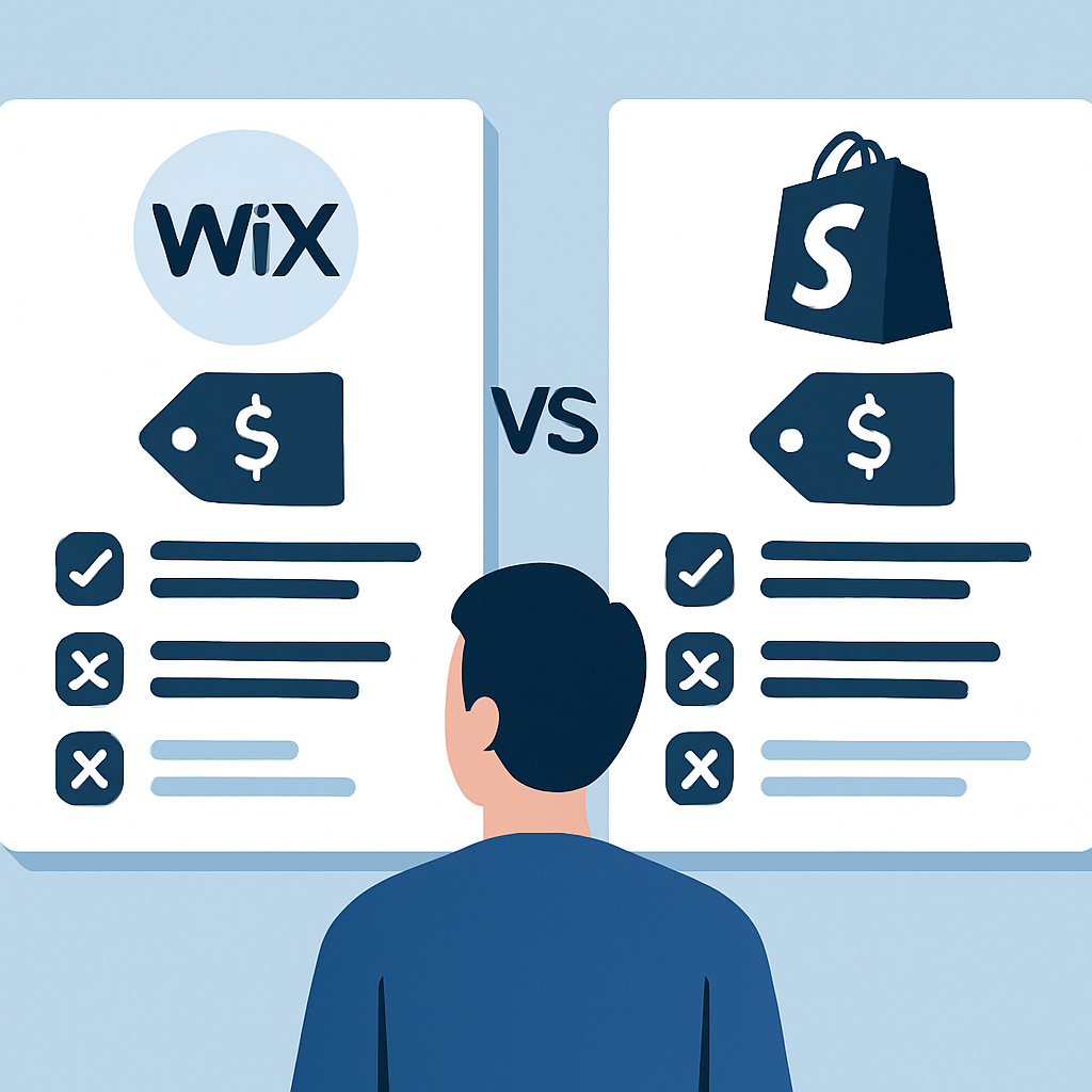 wix vs shopify pros and cons — Pricing Comparison: Wix vs Shopify