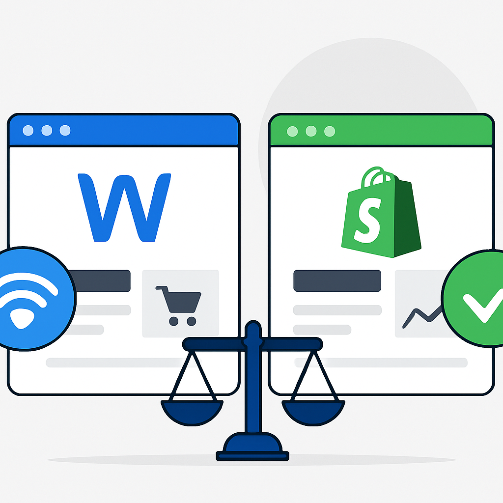 best wix vs shopify 2025 — eCommerce Features Compared