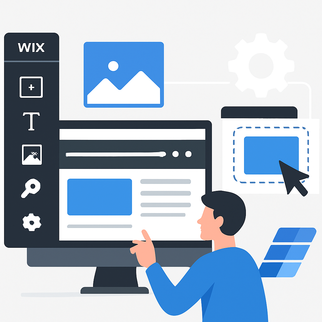 wix tutorial for beginners — Designing and Customising Your Website in the Wix Editor